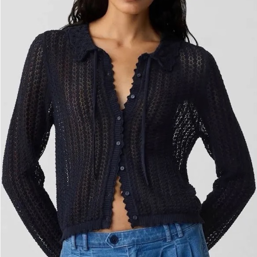 Gap × DÔEN Linen-Blend
Cardigan NWT